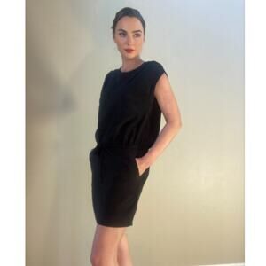 Masion Scotch Miami Deco Darling! Black Dress ~ Size 2 ~ Chic & Easy Travel